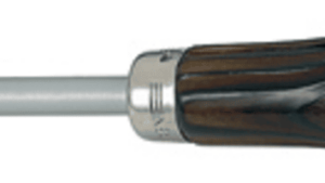 Triangular carbide groover